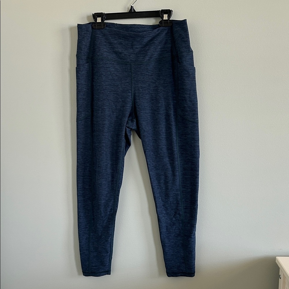 Victoria's Secret Dark Blue Leggings, Size 12